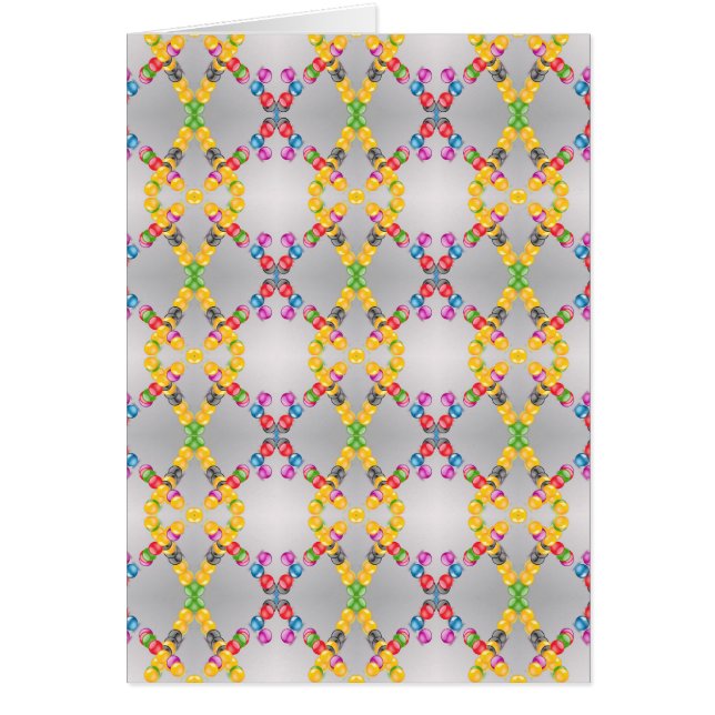 カラフル玉の花輪 (正面)