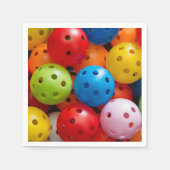 カラフル玉 スタンダードカクテルナプキン (正面)