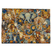 「カラフル王国」 ラージペーパーバッグ (裏面)