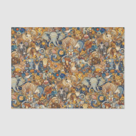 「カラフル王国」 薄葉紙 (正面)