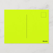 カラフル生活引用文カラフル ポストカード (裏面)