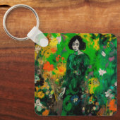 カラフル界の人 キーホルダー (正面)