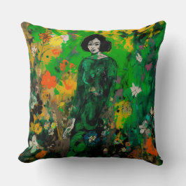 カラフル界の人 クッション