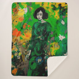 カラフル界の人 シェルパブランケット