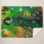 カラフル界の人 シェルパブランケット (正面(横))