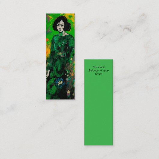 カラフル界の人 スキニー名刺 (正面/裏面)