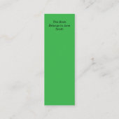 カラフル界の人 スキニー名刺 (裏面)