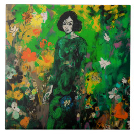 カラフル界の人 タイル