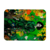 カラフル界の人 マグネット (横)