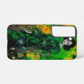 カラフル界の人 SAMSUNG GALAXYケース (裏面横)