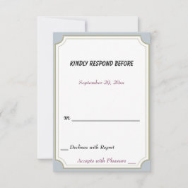 カラフル登山スイートピー花RSVP 出欠カード