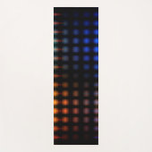 カラフル白熱［赤熱］光を放つライト ヨガマット (正面)