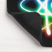 カラフル白熱［赤熱］光を放つ原子 |おたく マウスパッド (コーナー)