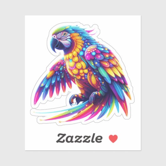 カラフル白熱［赤熱］光を放つ根 シール (シート)