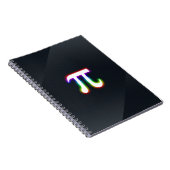 カラフル白熱［赤熱］光を放つ比 ノートブック (右側)