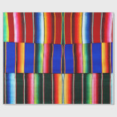 カラフル皮ストライプ包紙 ラッピングペーパー (フラット)
