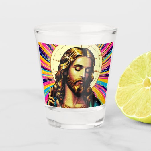 カラフル眼鏡！ ショットグラス (正面)