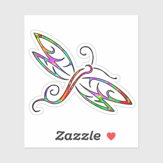 カラフル矢 シール (シート)