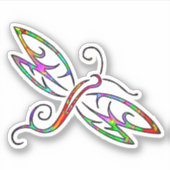 カラフル矢 シール (正面)