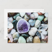 カラフル石 ポストカード (正面/裏面)