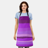 カラフル砂漠9 エプロン (着用した状態)