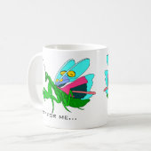 カラフル祈マンティス コーヒーマグカップ (正面左)