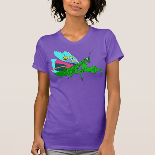 カラフル祈マンティス Tシャツ (正面)