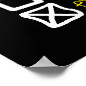 カラフル私は体操をいたるところで行う ポスター (角)