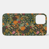 カラフル秋の花模様 Case-Mate iPhoneケース (裏面 (横))