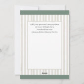 カラフル秋感謝祭ファミリのカスタマイズ シーズンカード (裏面)