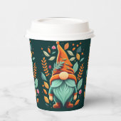 カラフル秋格言 紙コップ (左)