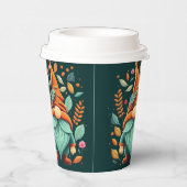 カラフル秋格言 紙コップ (右)