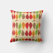 カラフル秋葉パターン クッション (裏面)