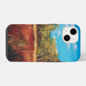 カラフル秋風景樹 iPhoneケース (裏面横)