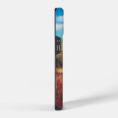 カラフル秋風景樹 iPhoneケース (右側面)