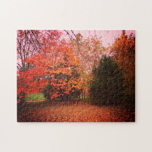 カラフル秋 ジグソーパズル (横)