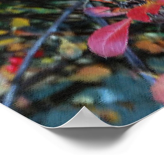 カラフル秋 ポスター (角)