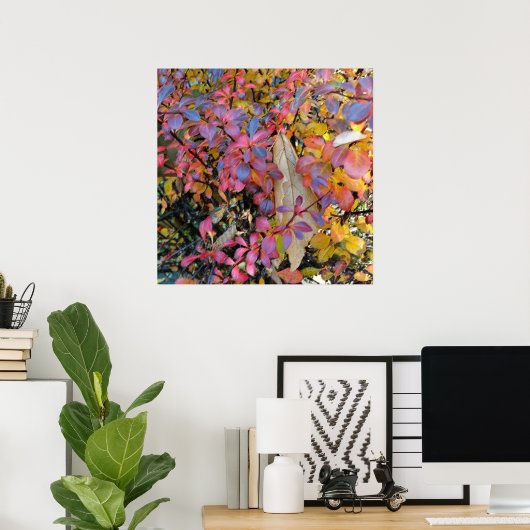 カラフル秋 ポスター (ホームオフィス)