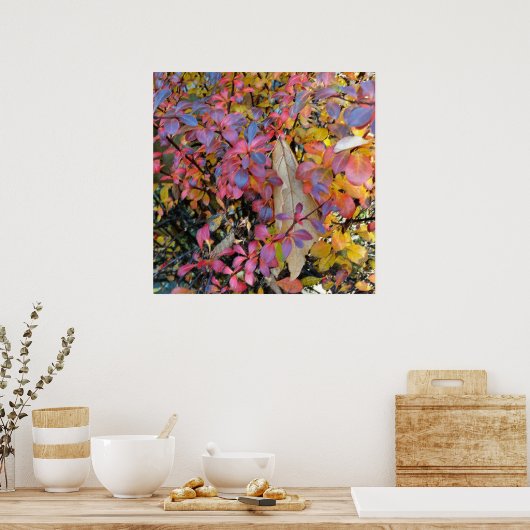 カラフル秋 ポスター (キッチン)