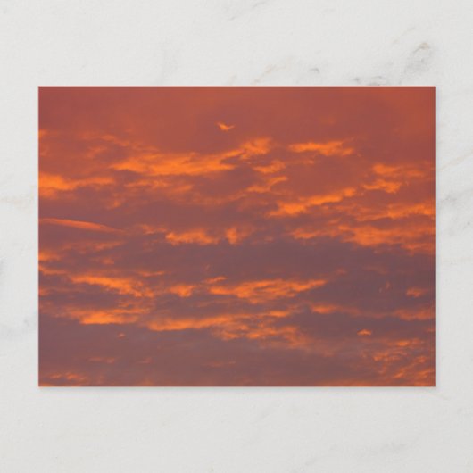 カラフル空の背景。 ポストカード (正面)