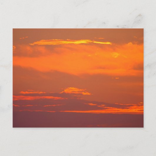 カラフル空の背景。 ポストカード (正面)