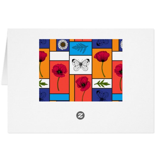 カラフル箱のケシ (裏面横)