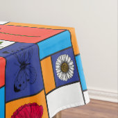 カラフル箱のケシ テーブルクロス (インサイチュ)