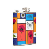 カラフル箱のケシ フラスク (右)