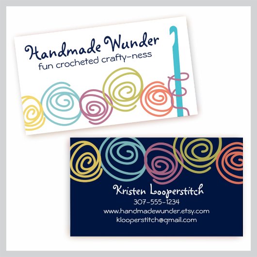 カラフル糸玉かぎ針つるラベル