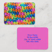 カラフル糸 名刺 (正面/裏面)