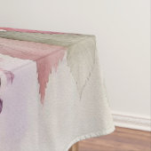 カラフル紅葉の水色パステルカラー テーブルクロス (インサイチュ)