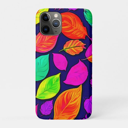 カラフル紅葉アートワーク Case-Mate iPhoneケース (裏)