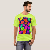 カラフル紅葉アートワーク Tシャツ (正面フル)