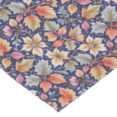 カラフル紅葉オン青 ショートテーブルランナー (コーナー)